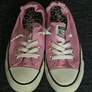 Converse Shoreline Pink Slip-ons